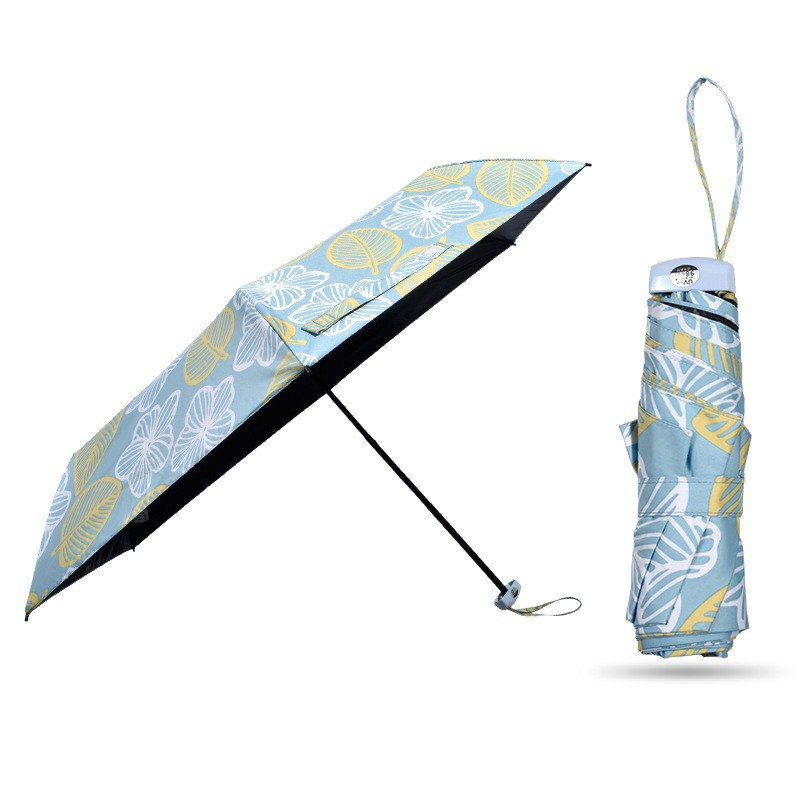 Light Weight 3 Fold Fashion Design Ladies Umbrella