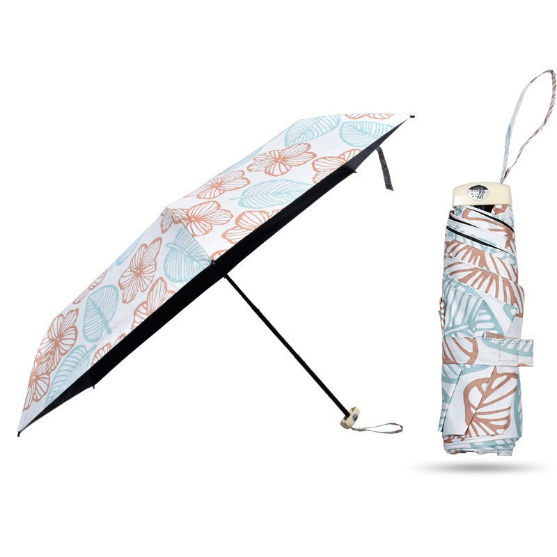 Light Weight 3 Fold Fashion Design Ladies Umbrella