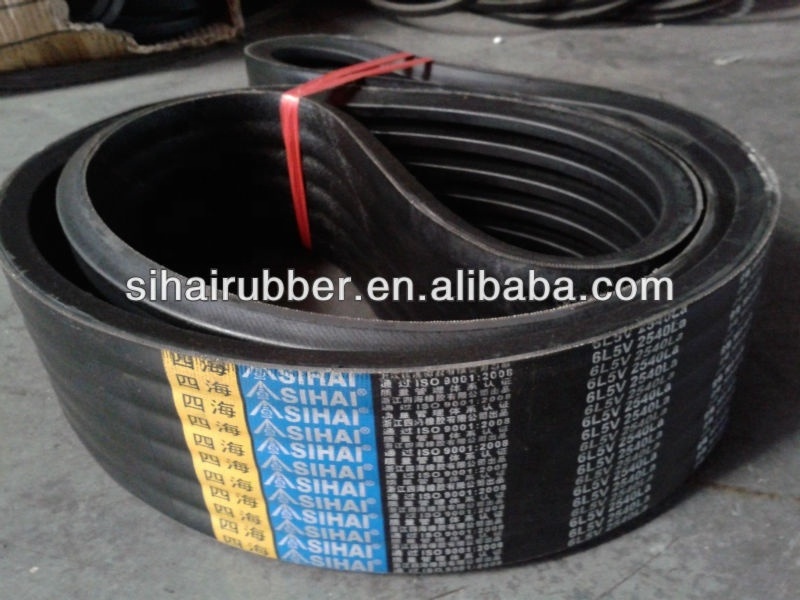 High Quality Customized Banded Transmission Anti-Oil Drive Poly V Belt