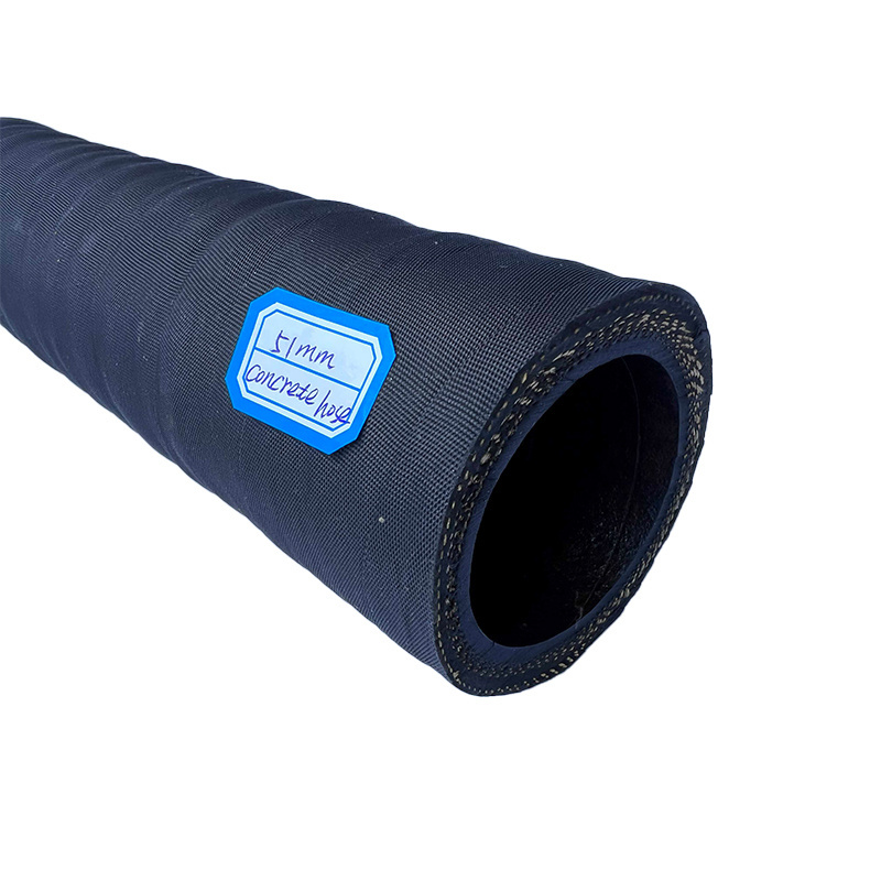 Factory Rubber 25 feet 2 inch concrete hoses 4 