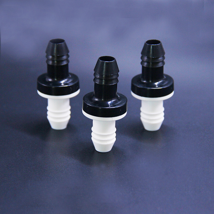 ABS silicone Miniature plastic diaphragm one way Check Valve 3/8