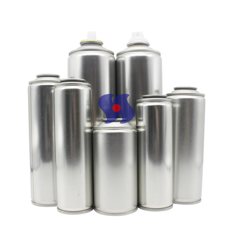 wholesale butane gas cartridge 220g empty aerosol metal tin can for fire extinguisher empty can