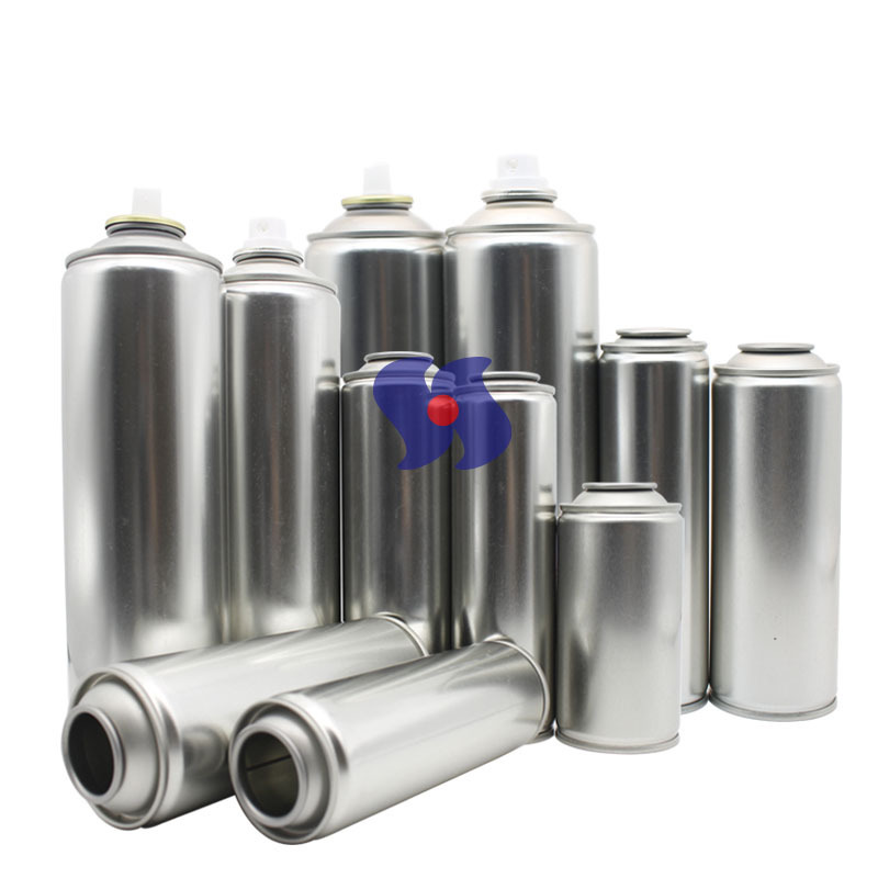 wholesale butane gas cartridge 220g empty aerosol metal tin can for fire extinguisher empty can