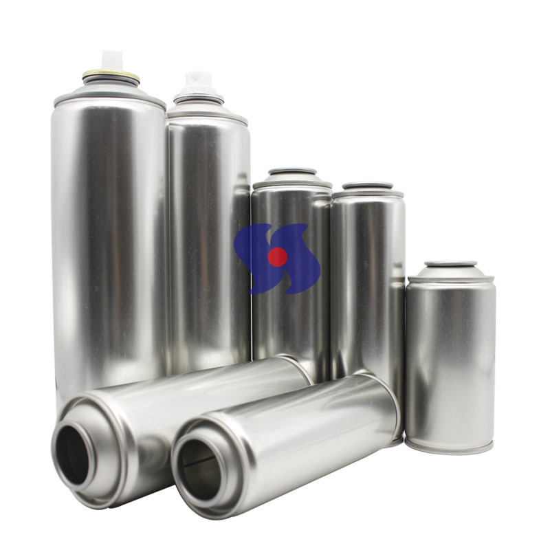 wholesale butane gas cartridge 220g empty aerosol metal tin can for fire extinguisher empty can