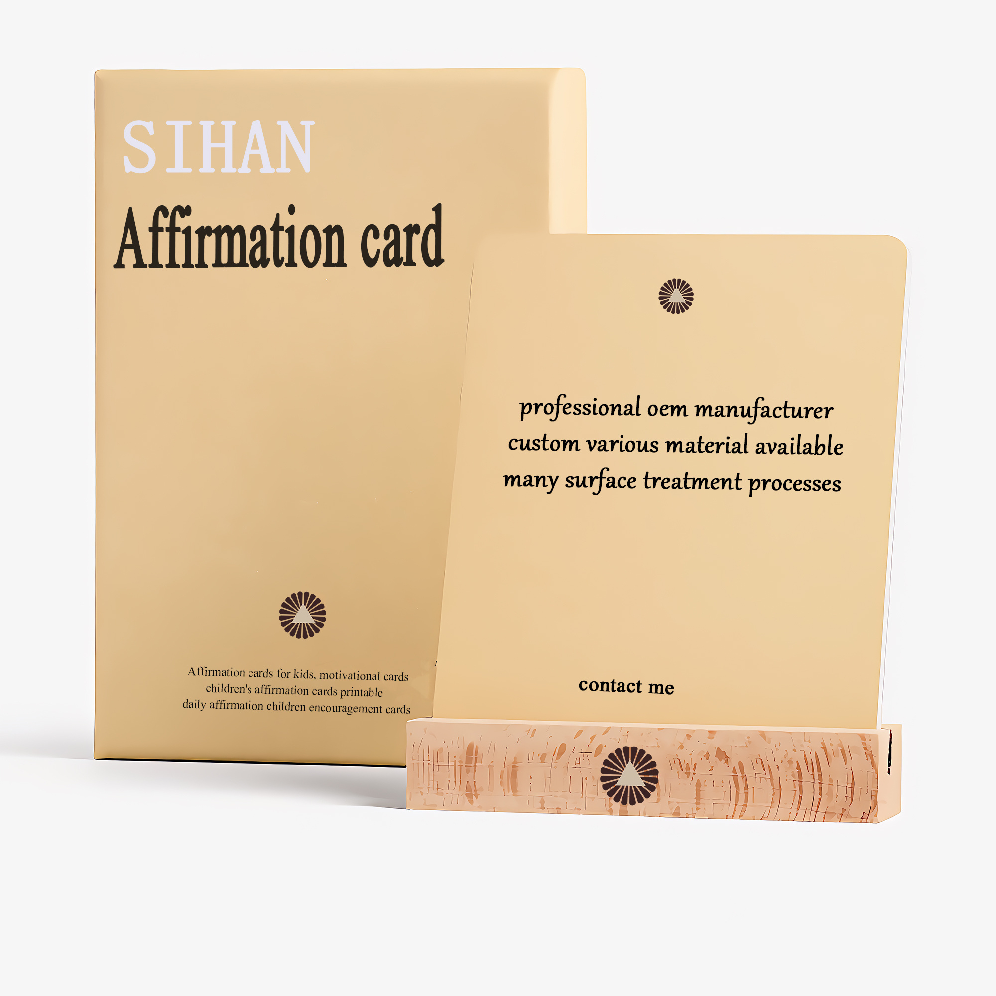 Wholesale Selling Custom Printing Positive Affirmation Card Deck Kids Mental Health Affirmation Cards