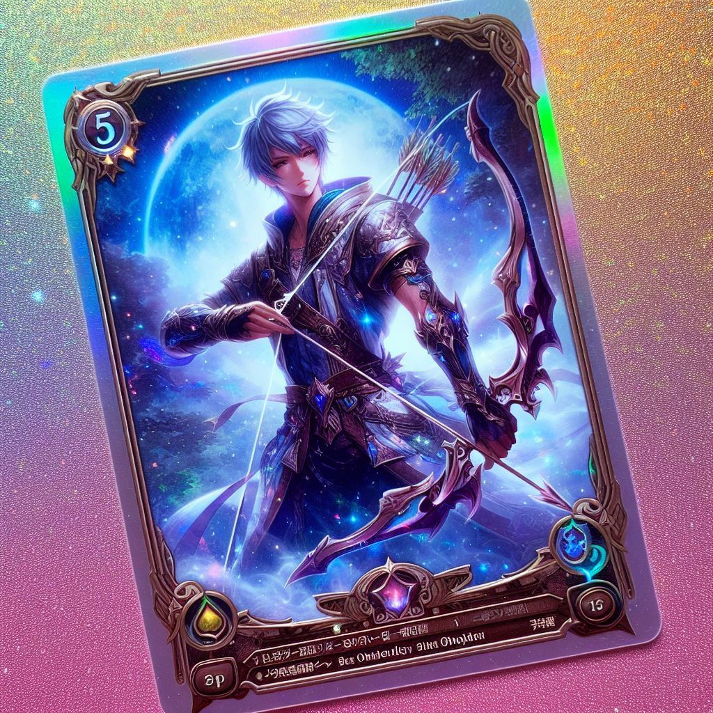 Custom Trading Cards Holographic Foil Cards Comic Character Printing