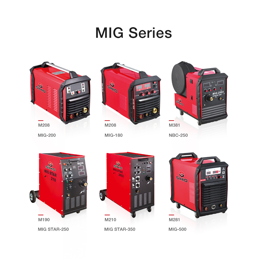 Sihio High Performance Big Inverter Welders 3 Phase Mig Professional Mag 350 500 Welder Gas Mma Dc Co2 Welding Machine 400V