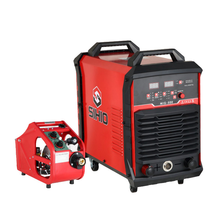 Sihio High Performance Big Inverter Welders 3 Phase Mig Professional Mag 350 500 Welder Gas Mma Dc Co2 Welding Machine 400V