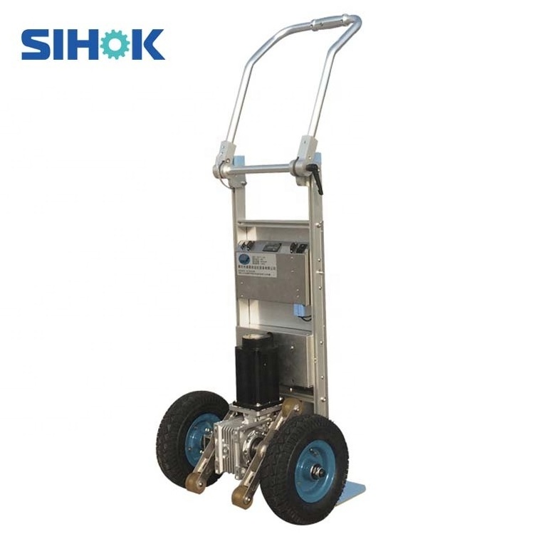 wholesale max loading 200kg heavy duty dolly foldable electric hand truck cart two-wheel power hand carts