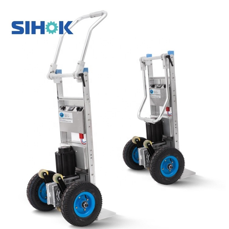 SC202H 200kg heavy duty stair climbing hand truck stair climber folding trolley battery powered electric trolley for stair