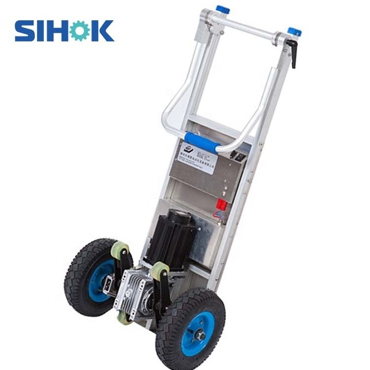 wholesale max loading 200kg heavy duty dolly foldable electric hand truck cart two-wheel power hand carts