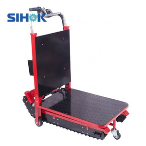 China factory customized commercial electric hand carts stair climber crawler stair climbing trolley crawler stair climber