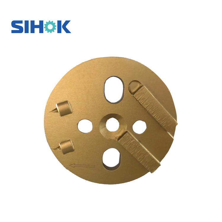 Arrow and PCD Segments Diamond Grinding Plates for Concrete Epoxy Floor