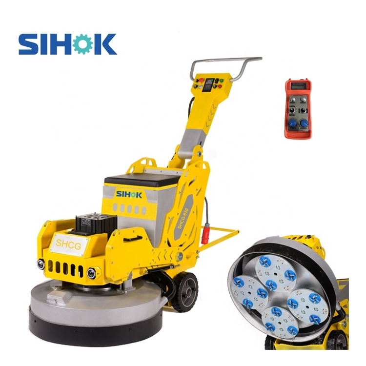 600-700mm Diamond Floor Grinder Concrete Grinding Machine Walk Behind Planetary Concrete Grinder