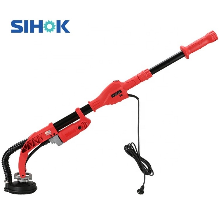 Hand held wall putty mortar cement electrical grinder dry wall polisher dust-free wall grinding machine