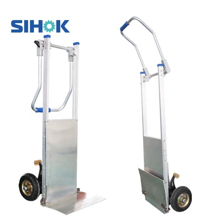 Stair climbing hand truck foldable hand trolley heavy duty 200kg trolley cart