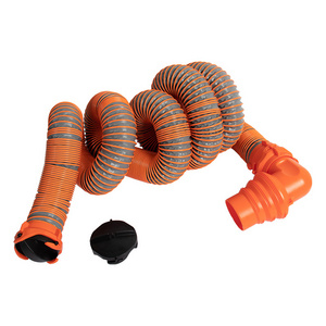 RV Sewage Pipe Kit Universal RV Sewer Hose Leakproof Hose Fitting Sewer Hose Swivel Adaptor RV Camper Accessories