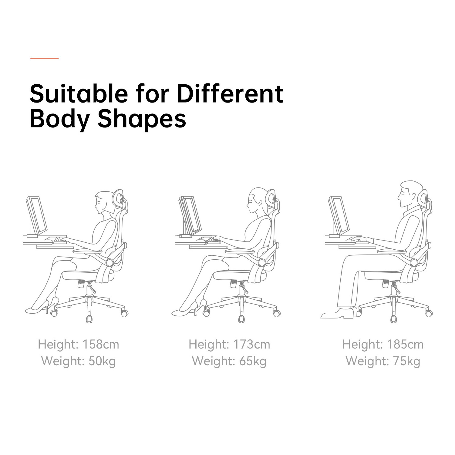 SIHOO M102C Bedroom Furniture 3D adjustable armrest Adjustable lumbar support Comfortable office chairs