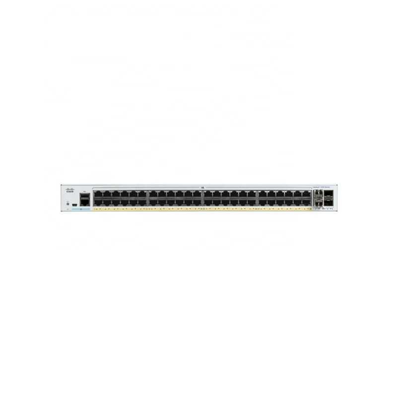 Original New Sealed 48x 10/100/1000 Ethernet ports 4x 10G SFP+ uplinks 1000 Series Switches C1000-48T-4X-L