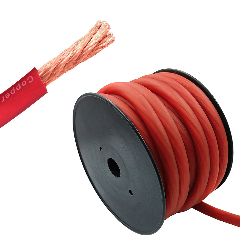 Best Price For 4 AWG Power Cable CCA Or OFC For DC 12 Volt Car Audio Link Power wire