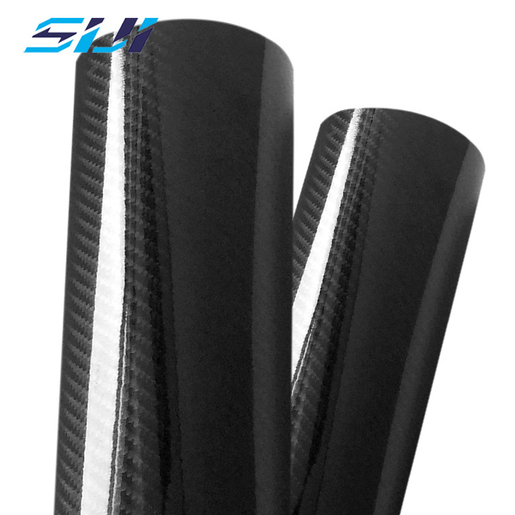 6D carbon fiber film sticker / 1.52*18M carbon fiber 6d film / carbon fiber vinyl car wrapping vinyl roll