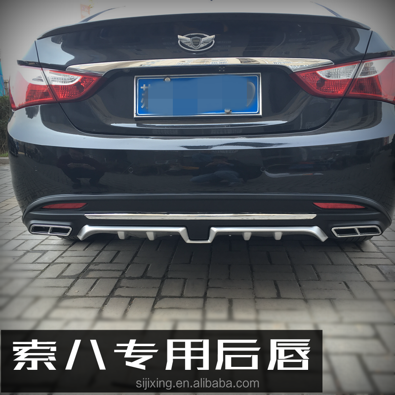 rear lip diffuser for huyndai sonata 2011 car body kit