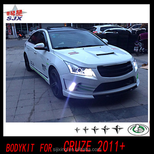 Auto parts bumper for new cruze 2015 PP body kit for Chevy Cruze bodystyling(Front bumper side skirts ,rear bumper)