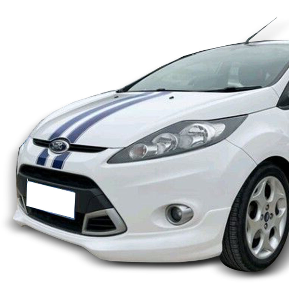 Body Kit For Ford Fiesta 2009-2012 ABS Plastic Front Lip Back Rear Bumper Car Accessories 2009+