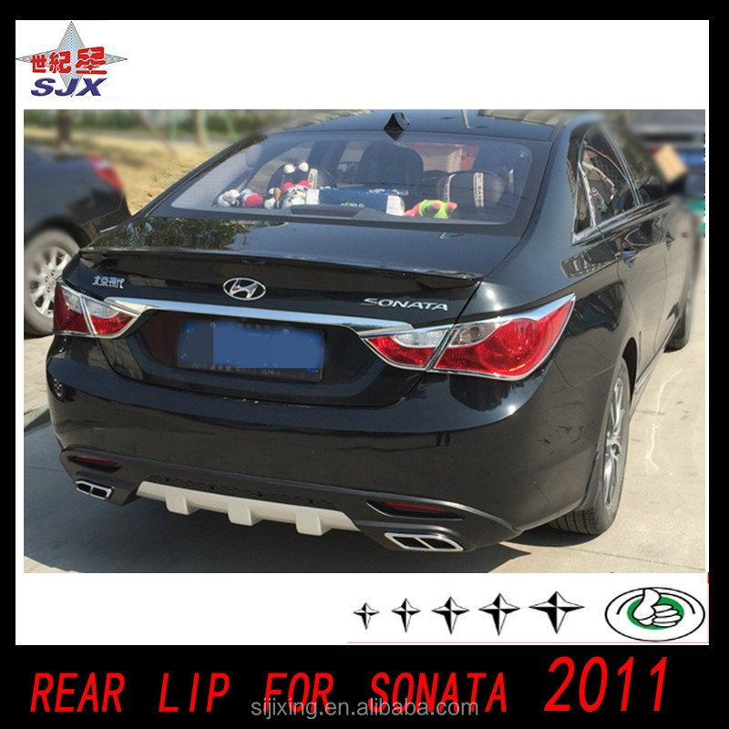 rear lip diffuser for huyndai sonata 2011 car body kit