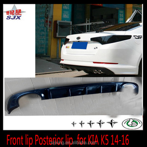 Front lip Posterior for K5 pp plastic rear and front bumper FOR 2010 2011 2012 K IA OPTIMA K5 POLY URETHANE DS STYLE body kit