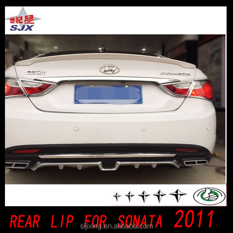 rear lip diffuser for huyndai sonata 2011 car body kit