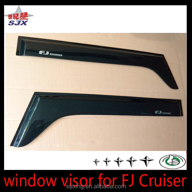 Rain deflector 2 doors 2 pc front door visor For toyota-FJ Cruiser car