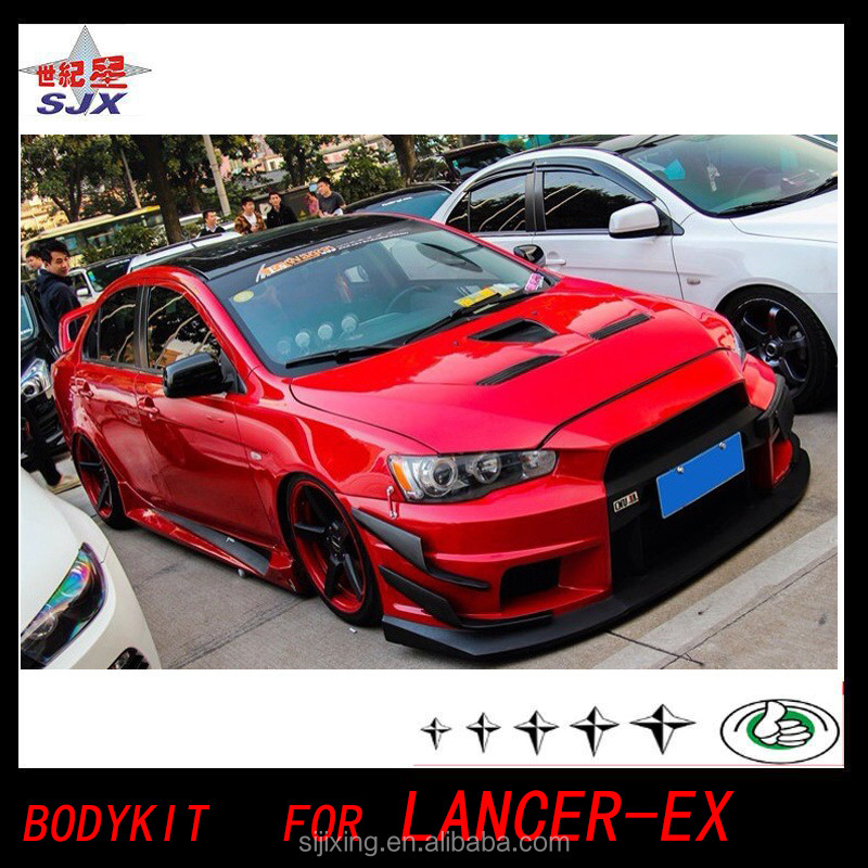 FOR 08-12 MITSUBISHI EVO X JDM SPORT STYLE FRONT BUMPER LIP SPOILER BODYKITS