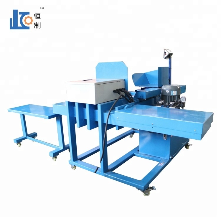 Weighing used clothes rags hydraulic baling machine bagging machine