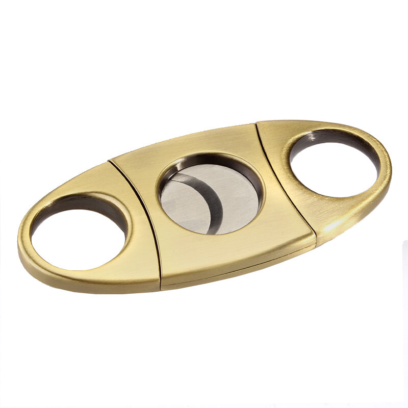 Cigar Cutter Clippers Guillotine Stainless Steel Double Blade 23mm Max Diameter Cigar Cutter Scissors