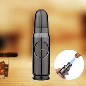 Bullet Shaped Lighter Jet Multi-purpose Butane Gas Torch Spray Gun Windproof Metal Cigarette Cigar Torch Lighter