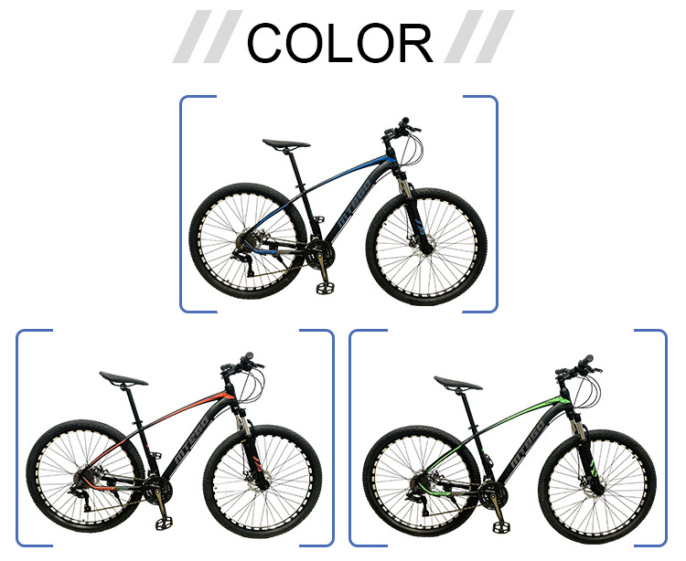 MTBGOO bicycle factory wholesale 26 27.5 29 inch aluminum alloy frame disc brake knife ring rim mountain bicycle for adults