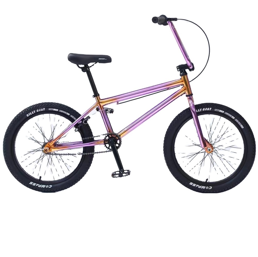 China bicycle new brand MTBGO mini freestyle bmx cycles cheap double disc brake steel frame 20 inch bmx bike wholesale price