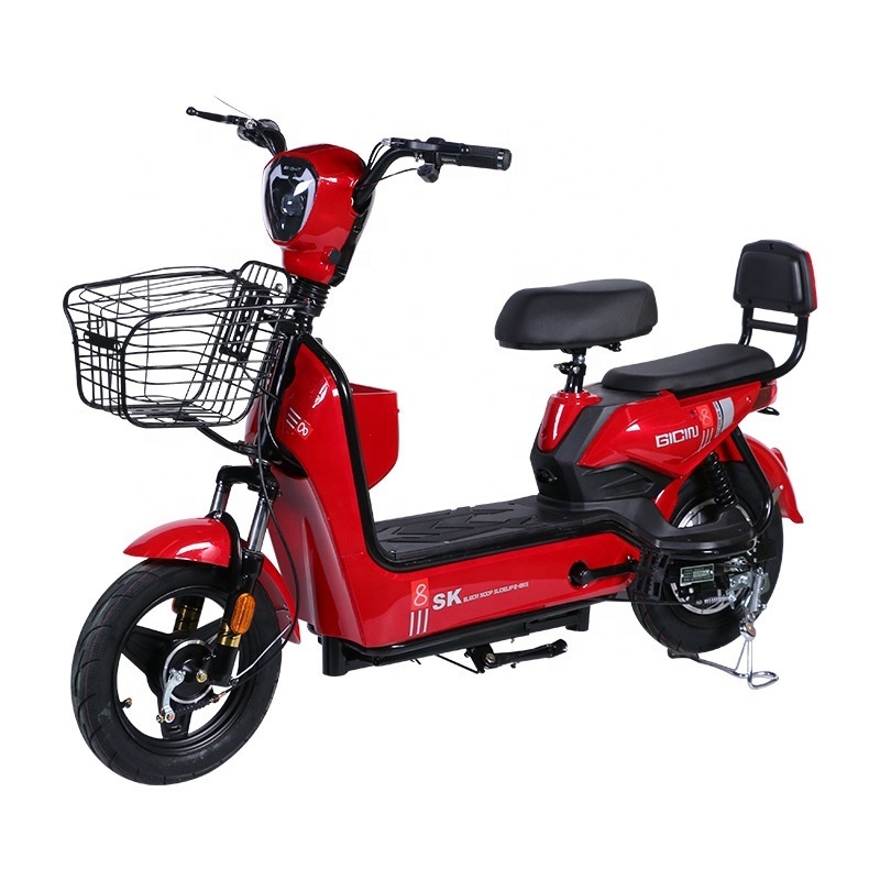 Tianjin Best Seller 48V 350W Motor Red Color Electric Bike 24 Volt Electric Cycle Conversion Kit With Battery For Adults