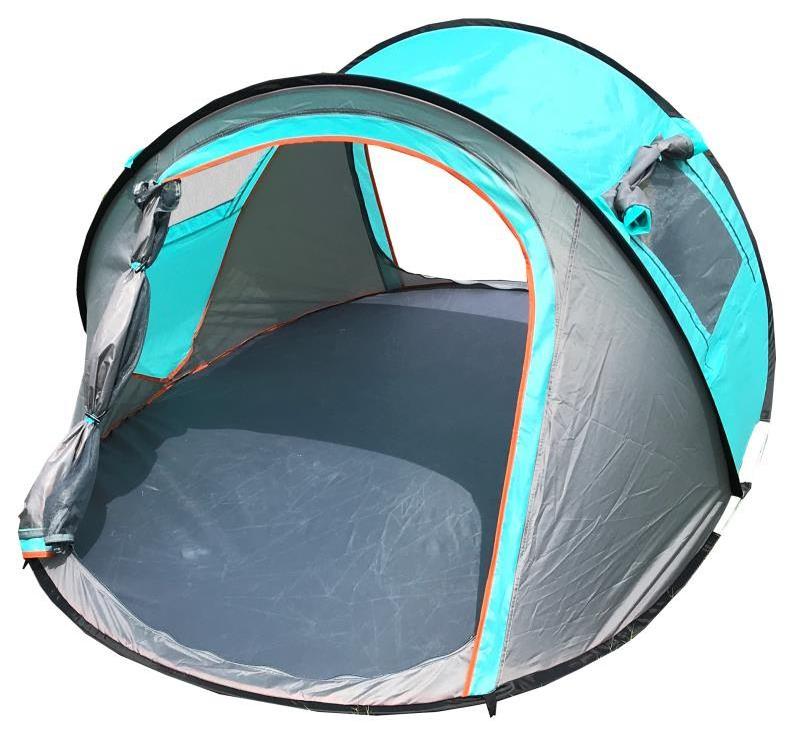 Automatic   Easy  Quick Set  Instant 3-4 Man Waterproof Pop Up Camping Tent for backpack