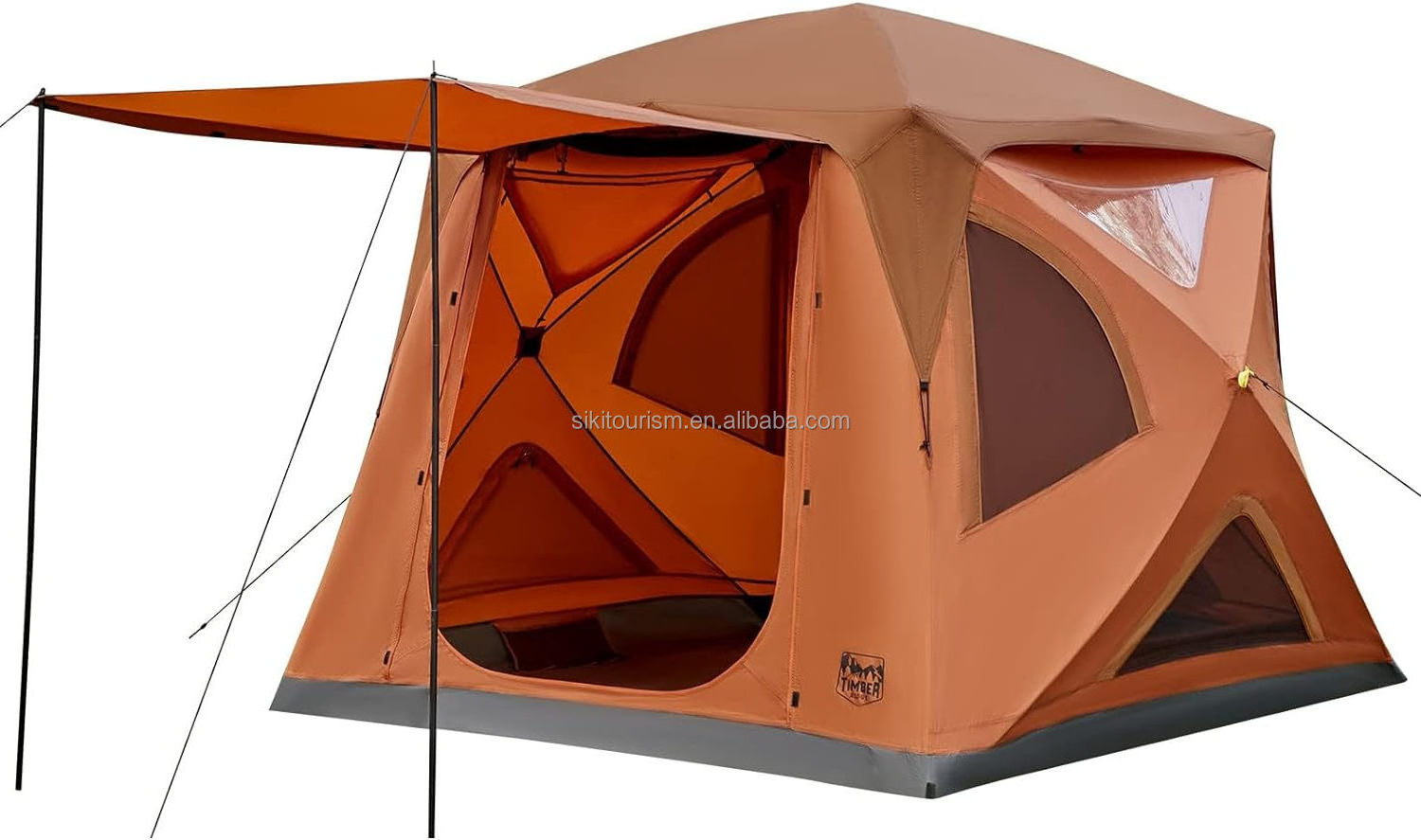 Pop-Up Portable Weather Resistant Camping Hub Tent, Easy Instant 60 Second Set-Up, 4 Person Pop up gazebo