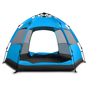 Double layers Family 5-8 person Automatic  Screen camping dome  tent