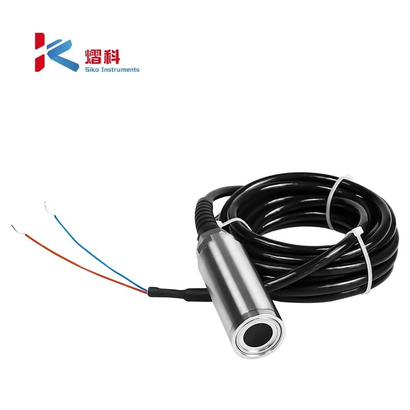 HGL-302 Sludge Level Indicator Titanium Pressure Water Level Sensor Flush Diaphragm 100Kpa