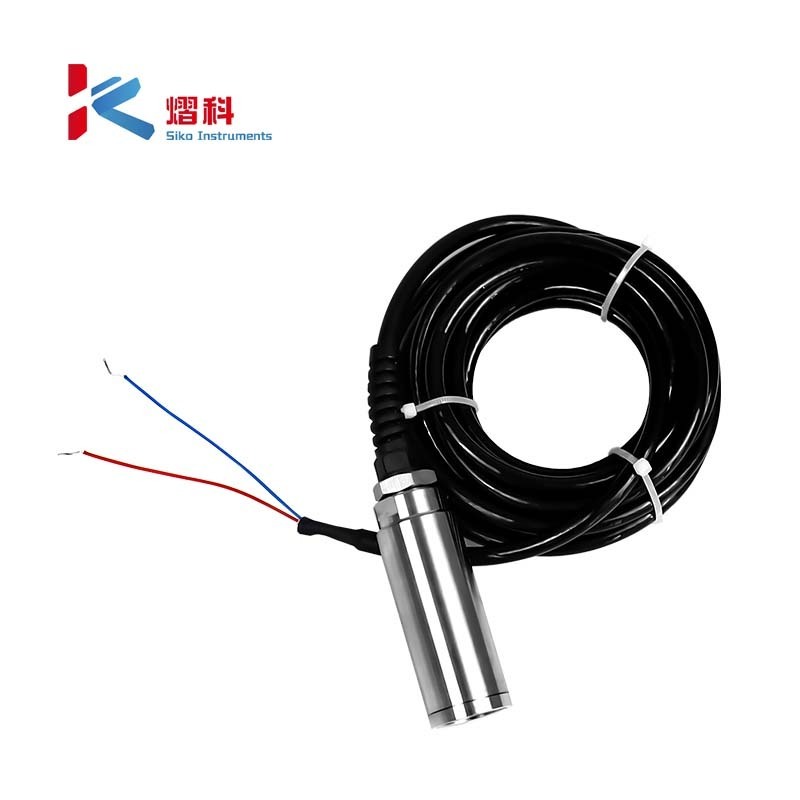 HGL-302 Sludge Level Indicator Titanium Pressure Water Level Sensor Flush Diaphragm 100Kpa