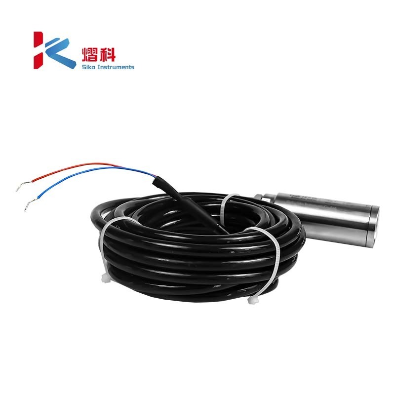 HGL-302 Sludge Level Indicator Titanium Pressure Water Level Sensor Flush Diaphragm 100Kpa