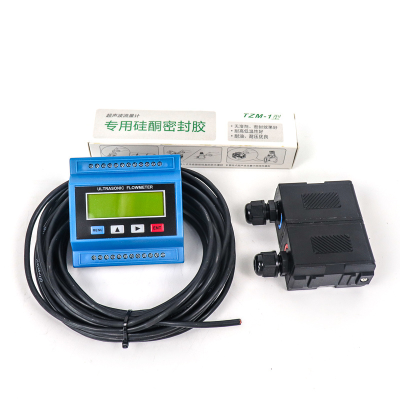 Non Contact Digital 4-20mA Modbus RS485 Modular Type Ultrasonic Flow Meter