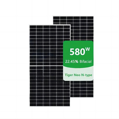 Hot sale jinko n type a grade solar panels 580 watt 570W 575W 580w 585W bifacial solar power panel