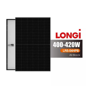 Cheap Price LONGi All Black Solar Panel 415W Hi-MO 5m LR5-54HPB 400-420M Half Cell 400W 410W 420W LONGi Solar Panel For Home Ues