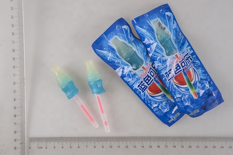 Wholesale Sweet fruit fluorescent Lollipop With Glow Stick