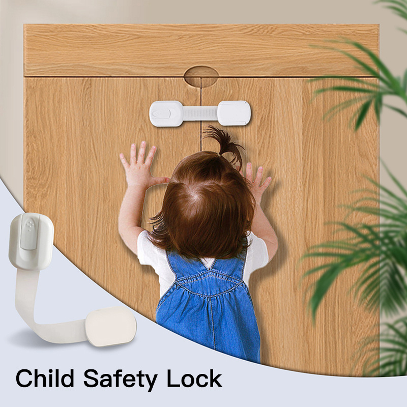 Multifunctional baby child safety latches cabinet cupboard furniture safe drawer locks